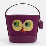 Coach  Trick Or Treat Bucket With Halloween Owl In Regenerative Cotton Photo 0