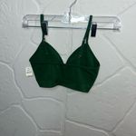 Aerie Green Ribbed Bra Photo 2