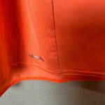 Adidas Climalite Neon Orange with Navy Trim Racerback Athletic Top Size Small Photo 5