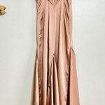 Jonathan Simkhai Mixed Silk Trim Handkerchief Hem Dress Size 6 Photo 5