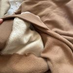 Hollister XS  Brown/ Cream Soft Light Weight Hoodie Photo 5