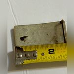 Vintage Texas Longhorn Nickel Silver Plated Women’s Belt Buckle Photo 2