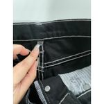 Carmar Shorts Womens 25‎ Black High Rise Distressed Denim Cutoffs Photo 6