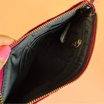 Nine West NWOT Velvet Quilted Wristlet Clutch – Burgundy / Plum Photo 3