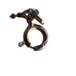 Italian .925 Sterling Silver Station Necklace w/ Golden Gemstones (Citrine or Ye Photo 7