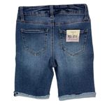 Vanilla Star Jeans Vanilla Star Ripped Distressed Button Fly Cuffed Bermuda Shorts Photo 1
