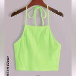 Neon Lime Solid Rib Photo 1