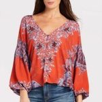 Free People  | 'Birds Of A Feather' Printed Top Photo 1