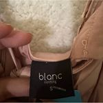 Blanc Clothing Blush Pink Satin Corset Style Slip Dress Photo 1