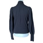 EXPRESS  Mock Neck Puff Sleeve Sweater Photo 3