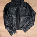 Banana Republic  Black Leather Jacket Photo 0