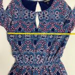 EXPRESS Multicolor Patterned Romper Size XS Photo 5