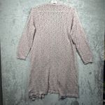 Torrid  Pointelle Drape Front Sweater Open Cardigan Size 4X Plus Duster Longline Photo 2