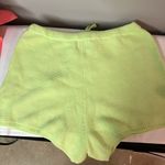 Sabo Skirt Sabo Lime Green Knit Shorts C30 Photo 4