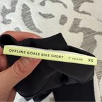 Aerie OFFLINE By Goals 9" Bike Short in Black Size XSmall NWT Photo 5