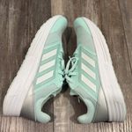 Adidas  cloud foam running shoes- mint green size 10 Photo 4
