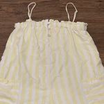 Stoney Clover Lane Stoney Clover Baggy Striped Romper Jumpsuit Yellow White Size XS Photo 9