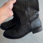 Frye Womens MELISSA BUTTON LUG TALL Vintage Black Riding Boots Sz 6B Leather ⬇️ Photo 6