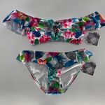 Ymi  Swimwear Tropical Bandeau Bikini Photo 0