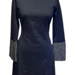 Venus  Women’s size 6 black embellished dress. Dark Romantic, gothic Photo 0