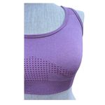 NVGTN Lilac Purple Seamless Sports Bra Compression Fit Unpadded XS Photo 3