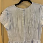 Hello Molly  Brand New with Tag Blue Casual Dress Cap Sleeves V-Neck US 6 Medium Photo 3