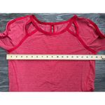 Lululemon  Womens Run Team Spirit Long Sleeve Currant size 8 Photo 2