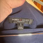 Romeo + Juliet Couture  Bandage Navy Blue Ribbed Pencil Skirt Size Small Photo 1