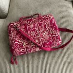 Vera Bradley Floral Red and Cream Laptop Sleeve Photo 1