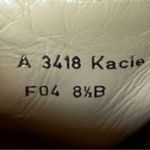 Coach Size 8.5 Kacie Camel/ Suede Slip On High Heel/ Clog Photo 9