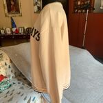 A New Day  Women’s Cream With Black Trim Love Always Sweatshirt Size Large soft Photo 3