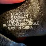 Lucky Brand Cream/ Beige Worrin Square Toe Block Heel Leather Booties Size 9.5 Photo 6