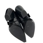 ZARA SRPLS Limited Edition Black Leather Cowboy Boots Size 40 EU 9 US Photo 7