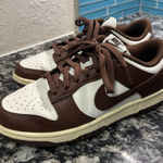 Nike  Chocolate Brown and Cream Sneakers Photo 0