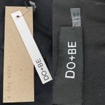 DO+BE  Collection Pants Large Black Gold Buttons Pockets Stretch Cuffed New Photo 4