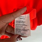 Under Armour  Womens Size S Orange HeatGear Pintuck Short‎ Sleeve Shirt Photo 7