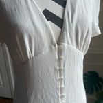 SUNDAY BEST ARITZIA Sandrine Mini Dress Light Birch White Size 12 Photo 4