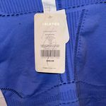 Fabletics NWT blue Longsleeve Workout Shirt Photo 2