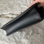 Valentino Garavani Valentino Rockstud Medium Glam Lock Flap Bag in Black Photo 4