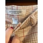 Liverpool  plaid cropped pencil pant size 27/4 Photo 2