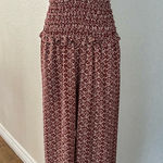 Max Studio  Wide Leg Geometric Jumpsuit Photo 0