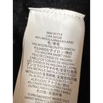 Armani Exchange Black Wool Short Sleeve Scoop Neck Knit Sweater Mini Dress Sz S Photo 4