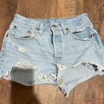 Levi's Levi’s Light Wash Jean Shorts 501 Denim 27 Photo 0