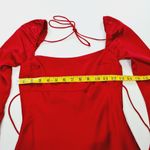 MORE TO COME Aubrey Mini Dress in Red Size XS Photo 12