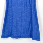 Lululemon  dash ruffle tank II in heathered royalty blue size 4 Photo 3