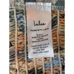 Lulus Cream Multicolor Floral Wrap Top Size Small NWT! Blue Photo 3