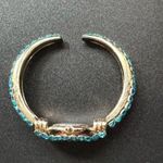 Vintage Vernier Baby Blue Swarovski Crystal Bracelet Watch Photo 3