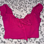 Altar'd State  pink crop top Photo 0