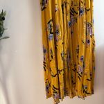 None Floral Yellow Maxi Dress Photo 1