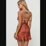 Princess Polly Alexo Rust Cut Out Strappy Mini Dress 0 Photo 4